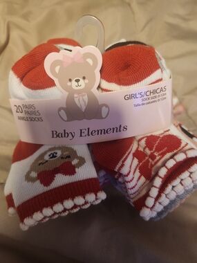 Element Girls' Ankle Socks - 20 Pairs